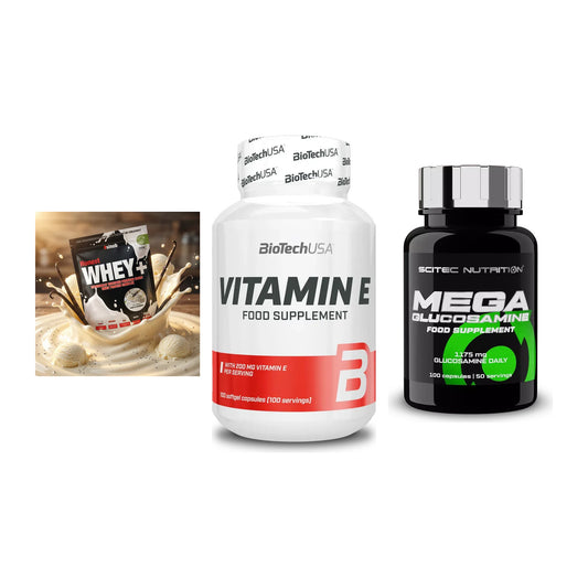 Regenerations-Set: Sinob Honest + BioTech Vitamin + Scitec Mega – alle enthaltenen Artikel