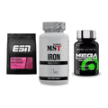 Regenerations-Set: ESN Designer + MST Iron + Scitec Mega – alle enthaltenen Artikel