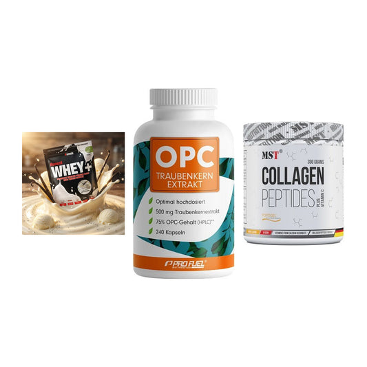 Regenerations-Set: Sinob Honest + ProFuel OPC + MST Collagen – alle enthaltenen Artikel