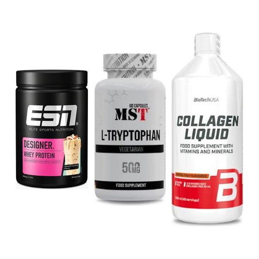 Regenerations-Set: ESN Designer + MST Tryptophan + BioTech Collage – alle enthaltenen Artikel