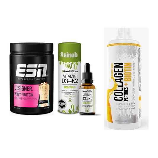Regenerations-Set: ESN Designer + Sinob Vitamin + MST Collagen – alle enthaltenen Artikel