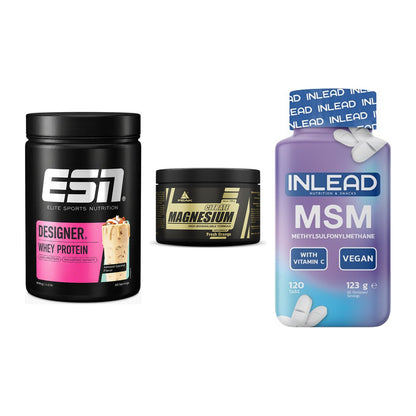 Regenerations-Set: ESN Designer + Peak Magnesium + INLEAD MSM – alle enthaltenen Artikel