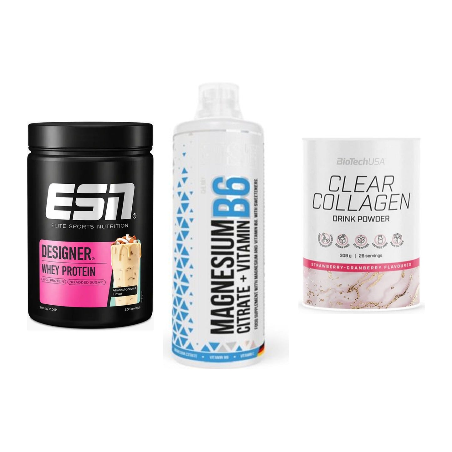 Regenerations-Set: ESN Designer + MST Magnesium + BioTech Clear – alle enthaltenen Artikel