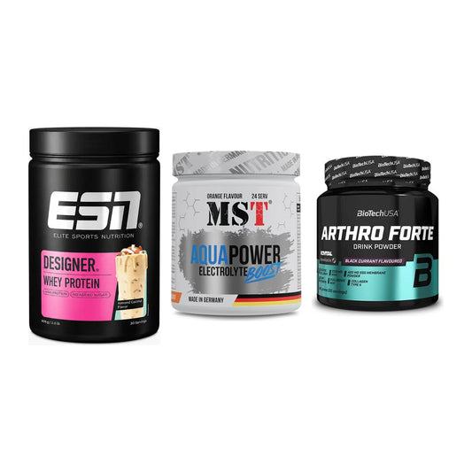 Regenerations-Set: ESN Designer + MST Aqua Power + BioTech Arthro – alle enthaltenen Artikel