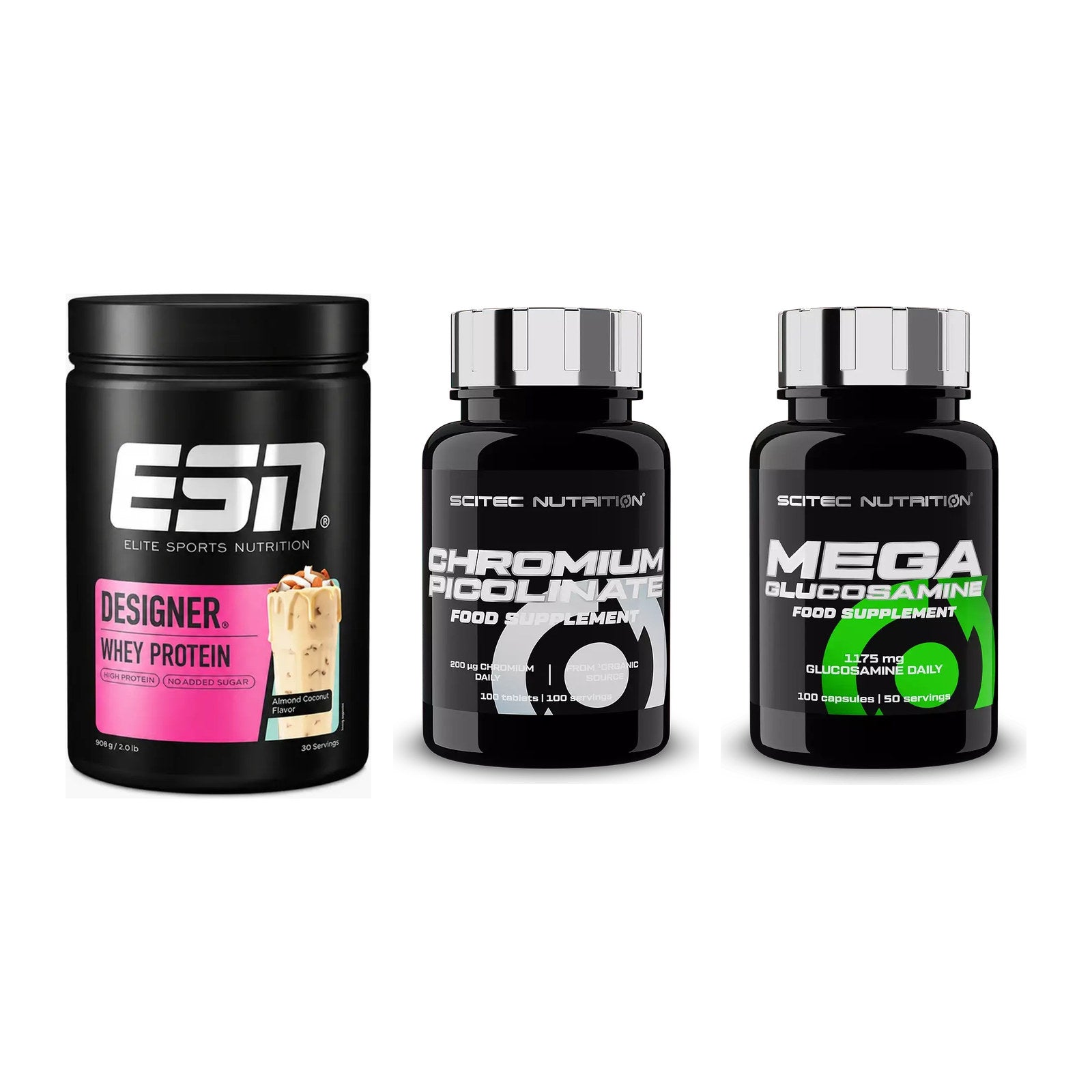 Regenerations-Set: ESN Designer + Scitec Chromium + Scitec Mega – alle enthaltenen Artikel
