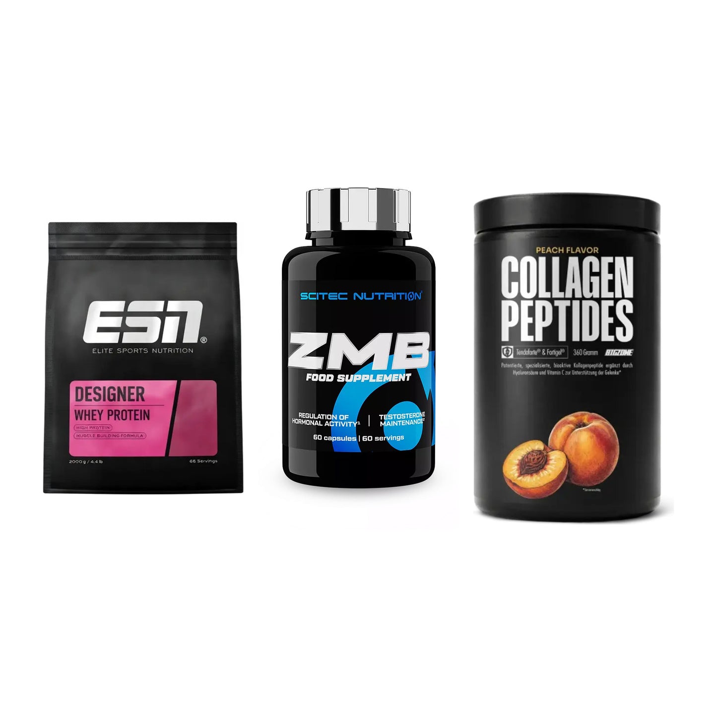 Regenerations-Set: ESN Designer + Scitec ZMB + Big Zone – alle enthaltenen Artikel