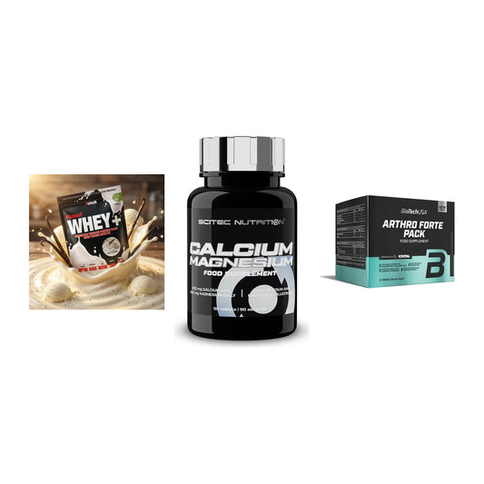 Regenerations-Set: Sinob Honest + Scitec Calcium + BioTech Arthro – alle enthaltenen Artikel