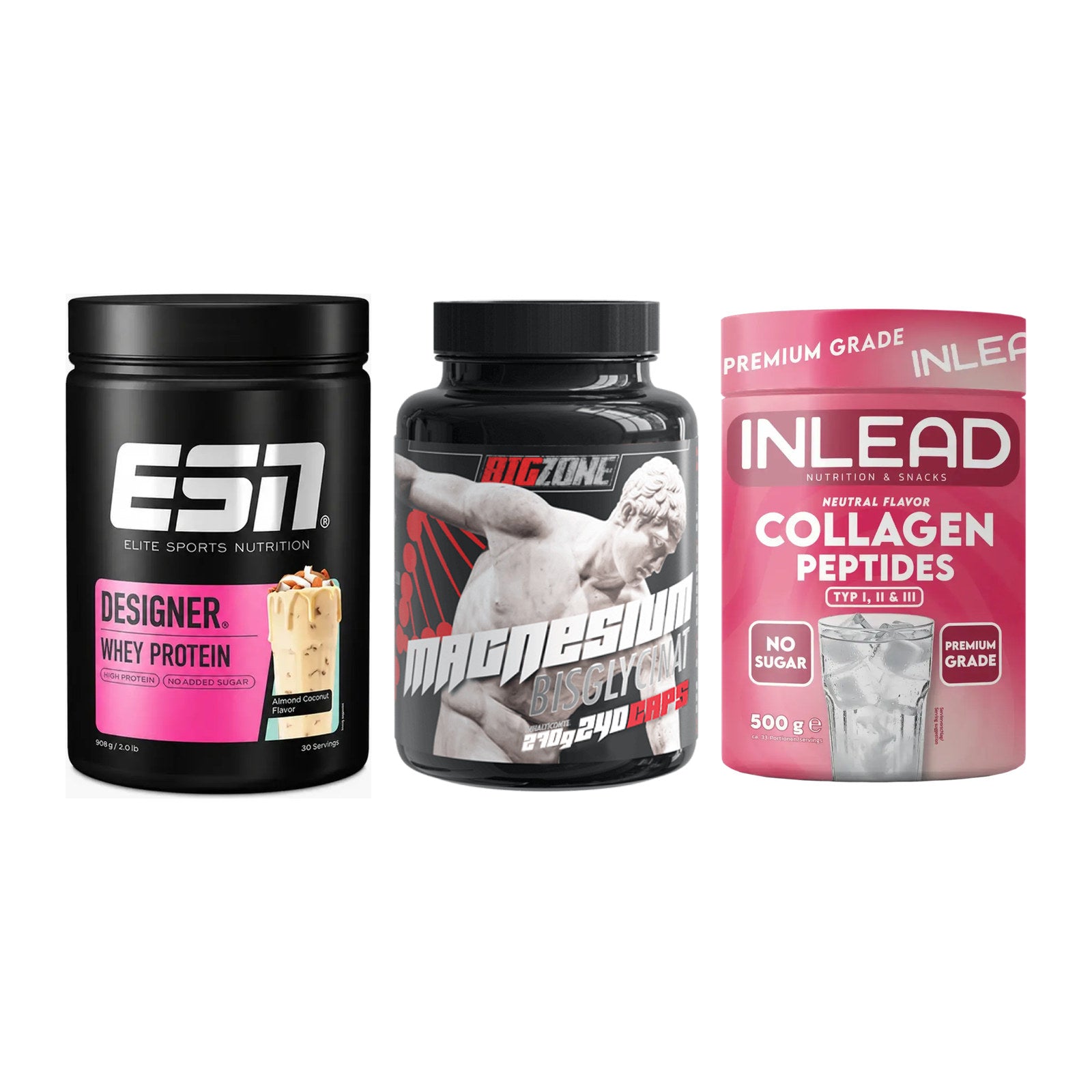 Regenerations-Set: ESN Designer + Big Zone + INLEAD Collagen – alle enthaltenen Artikel