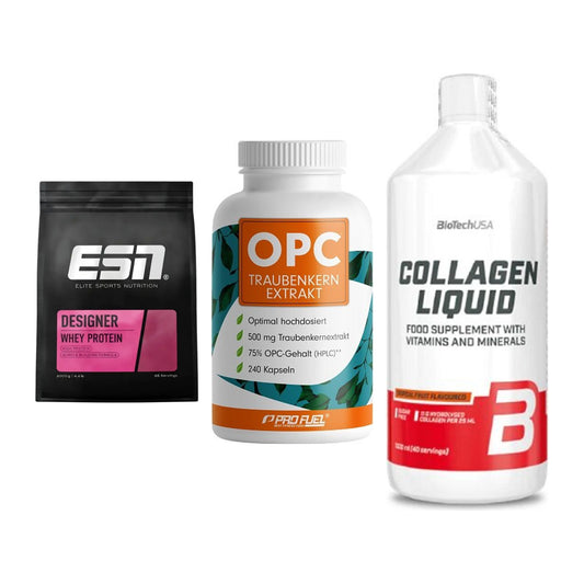 Regenerations-Set: ESN Designer + ProFuel OPC + BioTech Collage – alle enthaltenen Artikel