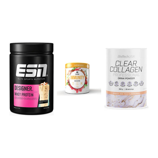 Regenerations-Set: ESN Designer + FA Nutrition + BioTech Clear – alle enthaltenen Artikel
