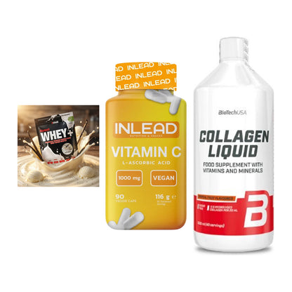 Regenerations-Set: Sinob Honest + INLEAD Vitamin + BioTech Collage – alle enthaltenen Artikel