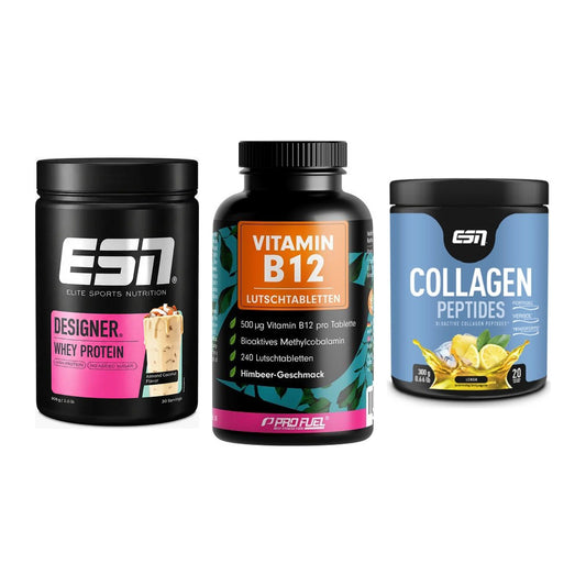 Regenerations-Set: ESN Designer + ProFuel Vitamin + ESN Collagen – alle enthaltenen Artikel