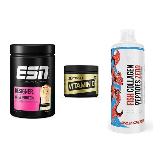 Regenerations-Set: ESN Designer + Peak Vitamin D + MST Fish – alle enthaltenen Artikel