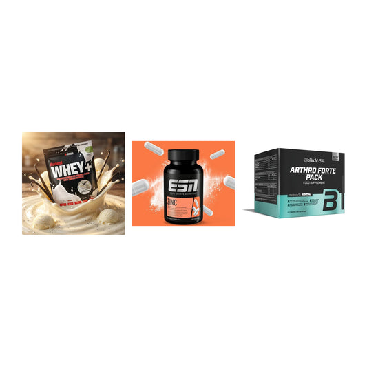 Regenerations-Set: Sinob Honest + ESN Zinc + BioTech Arthro – alle enthaltenen Artikel