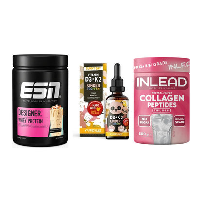 Regenerations-Set: ESN Designer + ProFuel VITAMIN + INLEAD Collagen – alle enthaltenen Artikel