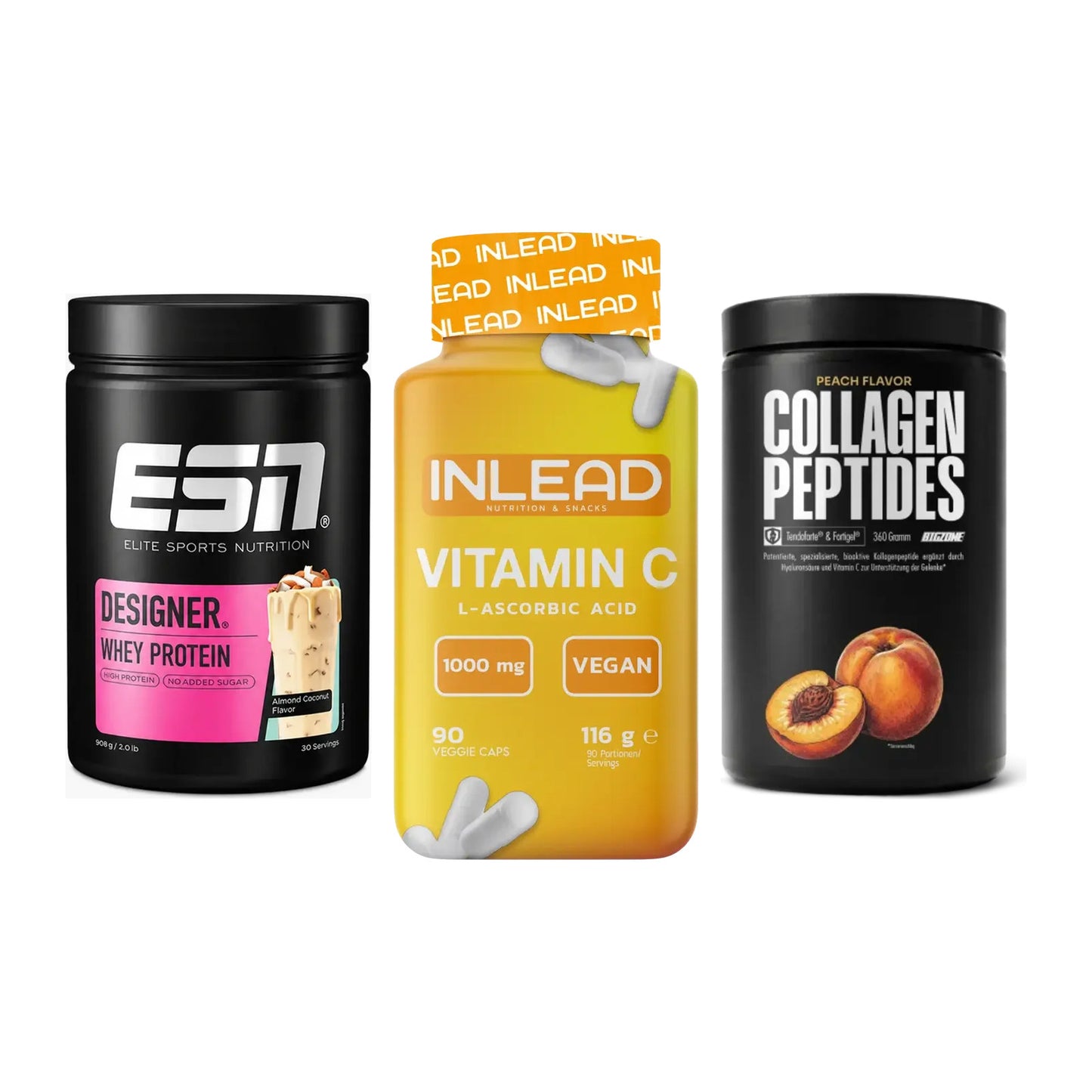 Regenerations-Set: ESN Designer + INLEAD Vitamin + Big Zone – alle enthaltenen Artikel