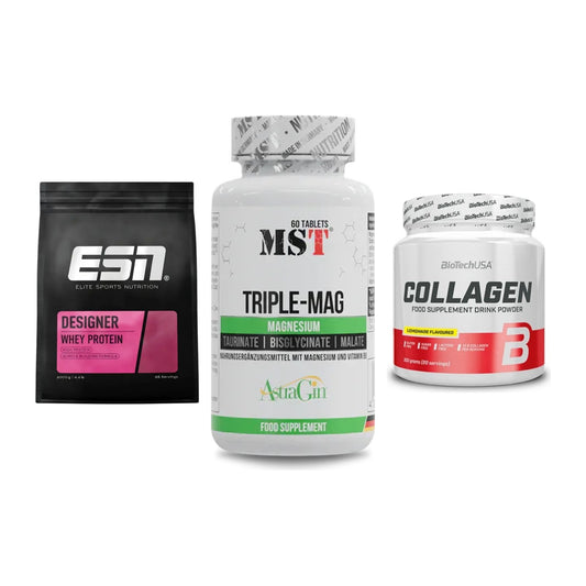 Regenerations-Set: ESN Designer + MST Tripple Mag + BioTech Collage – alle enthaltenen Artikel
