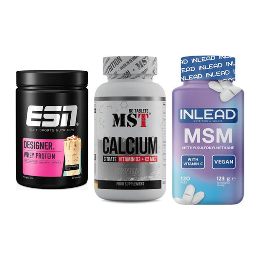 Regenerations-Set: ESN Designer + MST Calcium + INLEAD MSM – alle enthaltenen Artikel