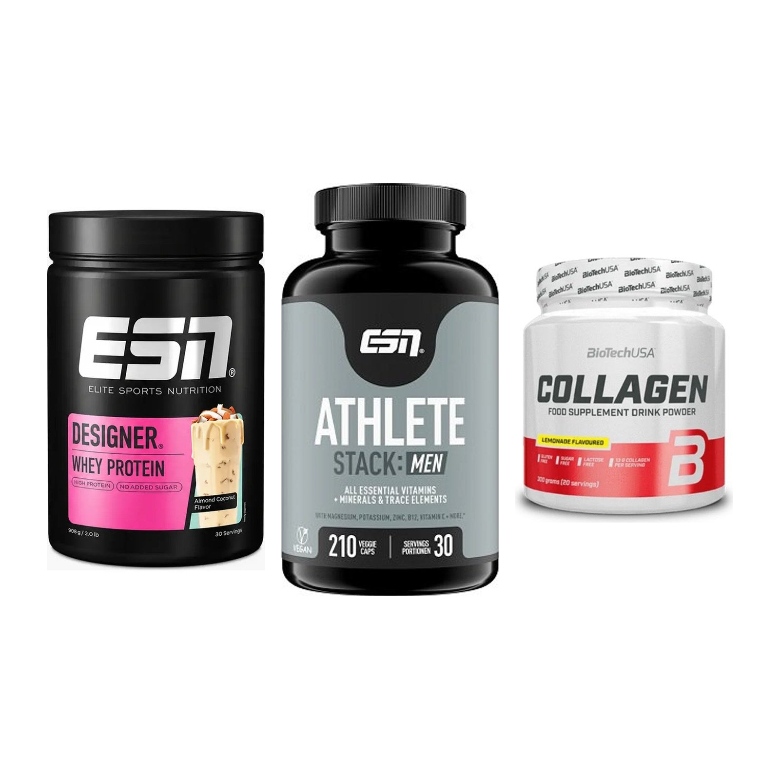 Regenerations-Set: ESN Designer + ESN Athlete + BioTech Collage – alle enthaltenen Artikel