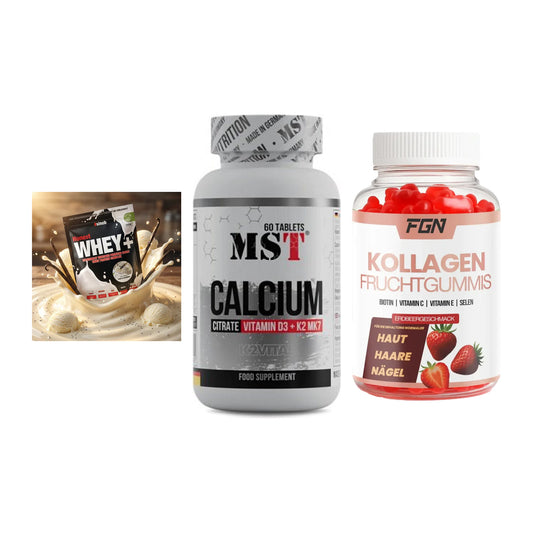 Regenerations-Set: Sinob Honest + MST Calcium + FGN Kollagen 60 – alle enthaltenen Artikel