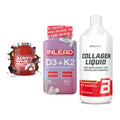 Regenerations-Set: Scitec 100% + INLEAD Vitamin + BioTech Collage – alle enthaltenen Artikel