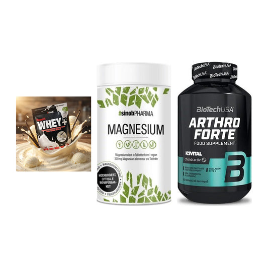 Regenerations-Set: Sinob Honest + Sinob Magnesium + BioTech Arthro – alle enthaltenen Artikel