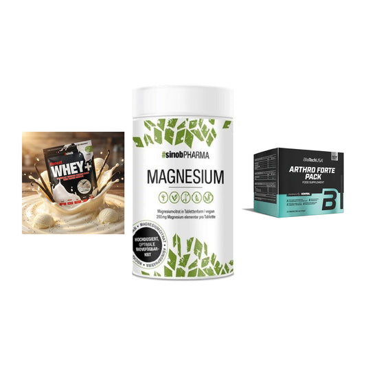 Regenerations-Set: Sinob Honest + Sinob Magnesium + BioTech Arthro – alle enthaltenen Artikel