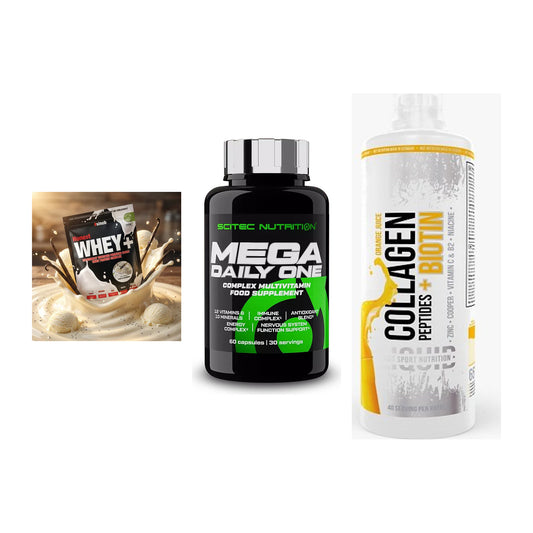 Regenerations-Set: Sinob Honest + Scitec Mega + MST Collagen – alle enthaltenen Artikel