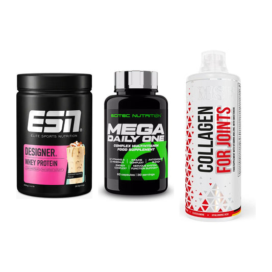 Regenerations-Set: ESN Designer + Scitec Mega + MST Collagen – alle enthaltenen Artikel