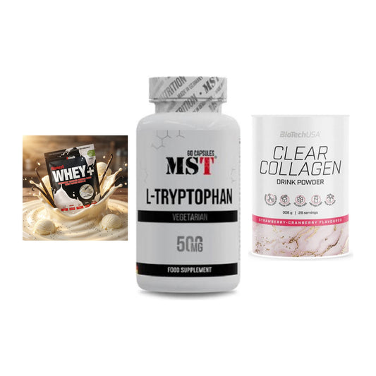 Regenerations-Set: Sinob Honest + MST Tryptophan + BioTech Clear – alle enthaltenen Artikel