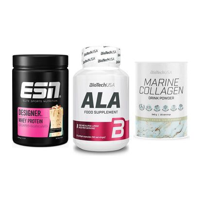 Regenerations-Set: ESN Designer + BioTech ALA + BioTech Marine – alle enthaltenen Artikel