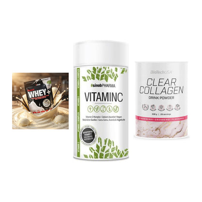 Regenerations-Set: Sinob Honest + Sinob Vitamin C + BioTech Clear – alle enthaltenen Artikel