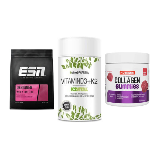 Regenerations-Set: ESN Designer + Sinob Vitamin + Nutrend Collage – alle enthaltenen Artikel