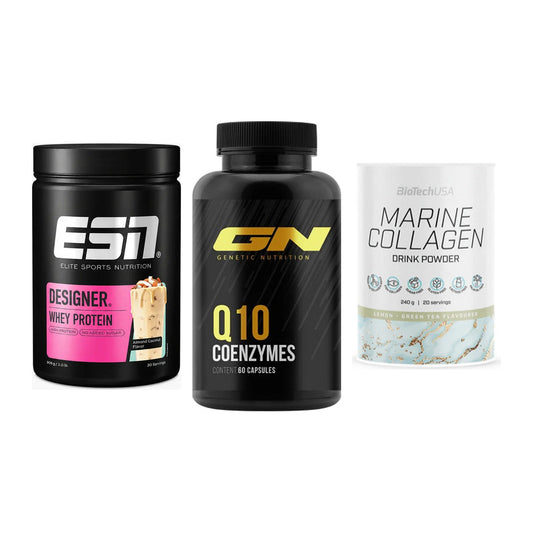 Regenerations-Set: ESN Designer + GN Q10 Health + BioTech Marine – alle enthaltenen Artikel