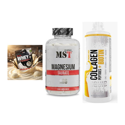 Regenerations-Set: Sinob Honest + MST Magnesium + MST Collagen – alle enthaltenen Artikel