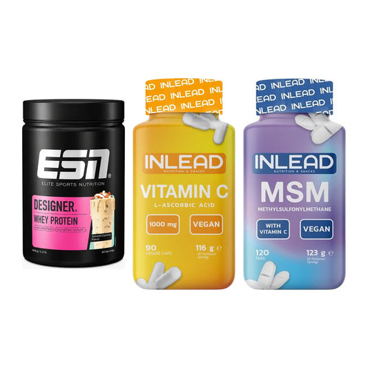 Regenerations-Set: ESN Designer + INLEAD Vitamin + INLEAD MSM – alle enthaltenen Artikel