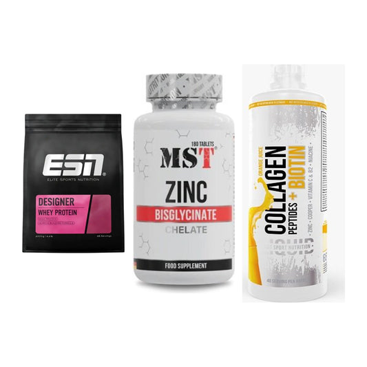 Regenerations-Set: ESN Designer + MST Zinc + MST Collagen – alle enthaltenen Artikel