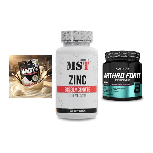 Regenerations-Set: Sinob Honest + MST Zinc + BioTech Arthro – alle enthaltenen Artikel