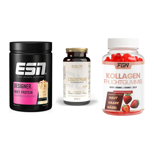 Regenerations-Set: ESN Designer + Evolite Nutriti + FGN Kollagen 60 – alle enthaltenen Artikel