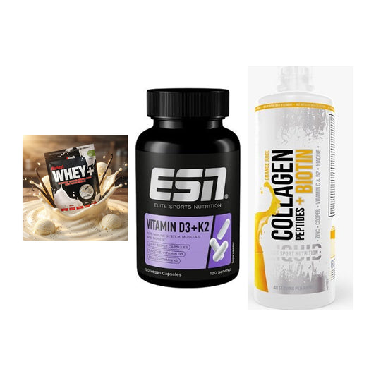 Regenerations-Set: Sinob Honest + ESN Vitamin D3 + MST Collagen – alle enthaltenen Artikel