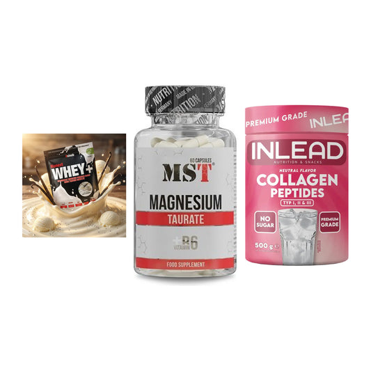Regenerations-Set: Sinob Honest + MST Magnesium + INLEAD Collagen – alle enthaltenen Artikel