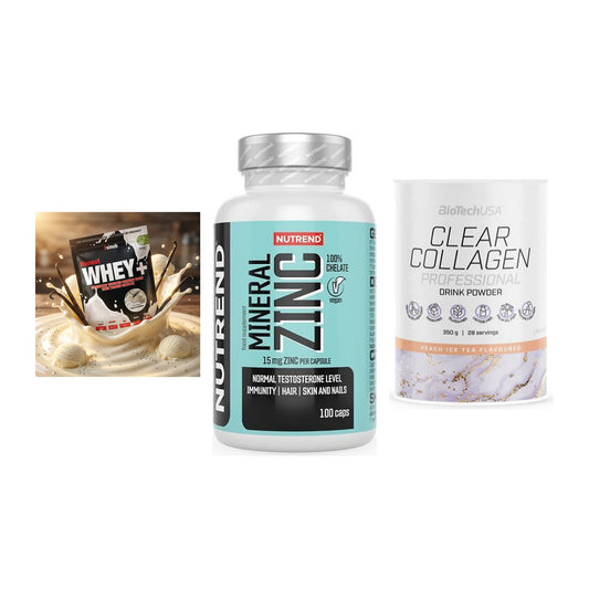 Regenerations-Set: Sinob Honest + Nutrend Zinc + BioTech Clear – alle enthaltenen Artikel