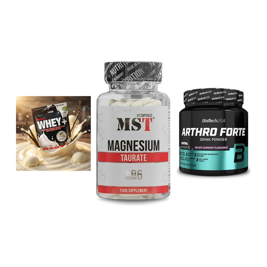 Regenerations-Set: Sinob Honest + MST Magnesium + BioTech Arthro – alle enthaltenen Artikel