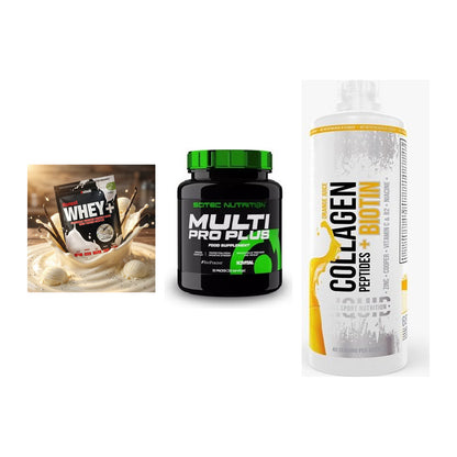 Regenerations-Set: Sinob Honest + Scitec Multi + MST Collagen – alle enthaltenen Artikel