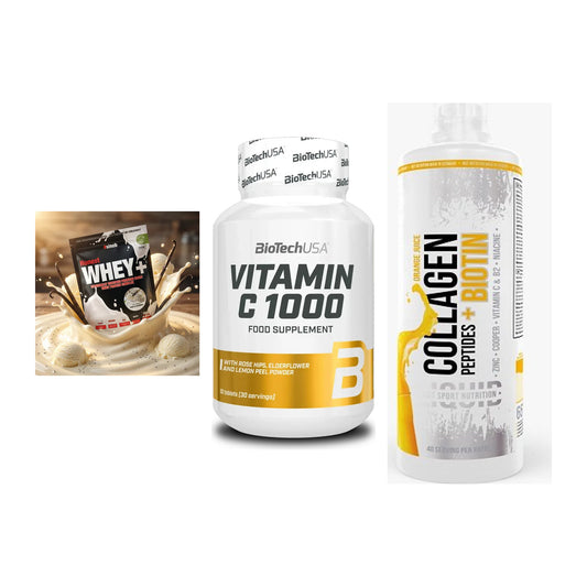 Regenerations-Set: Sinob Honest + BioTech Vitamin + MST Collagen – alle enthaltenen Artikel