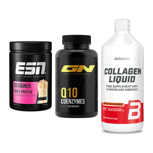 Regenerations-Set: ESN Designer + GN Q10 Health + BioTech Collage – alle enthaltenen Artikel
