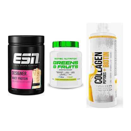 Regenerations-Set: ESN Designer + Scitec Greens + MST Collagen – alle enthaltenen Artikel