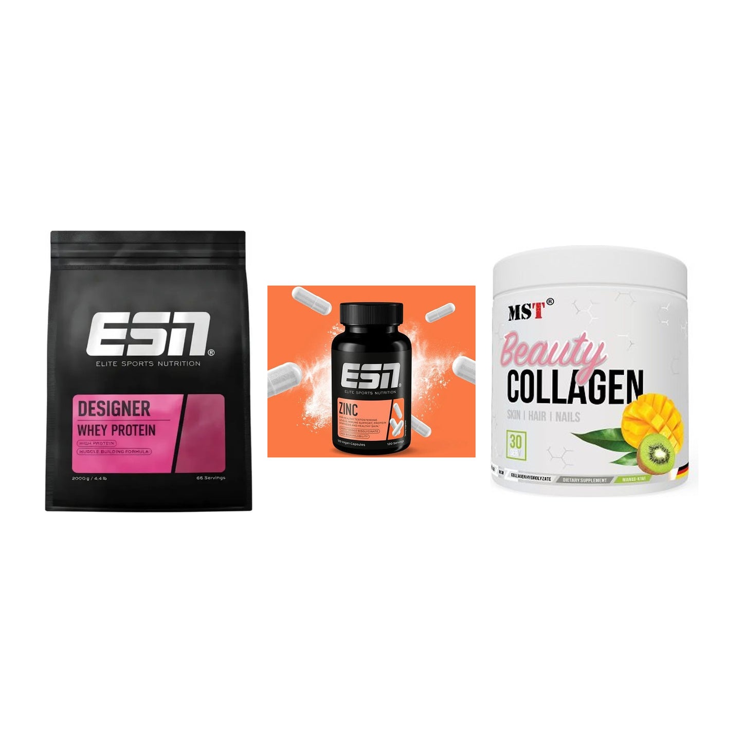 Regenerations-Set: ESN Designer + ESN Zinc + MST Beauty – alle enthaltenen Artikel