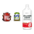 Regenerations-Set: Scitec 100% + Olimp Iso Plus + BioTech Collage – alle enthaltenen Artikel