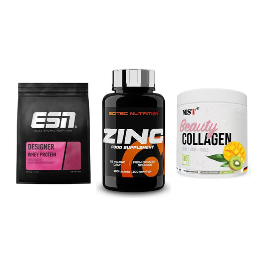 Regenerations-Set: ESN Designer + Scitec Zinc + MST Beauty – alle enthaltenen Artikel